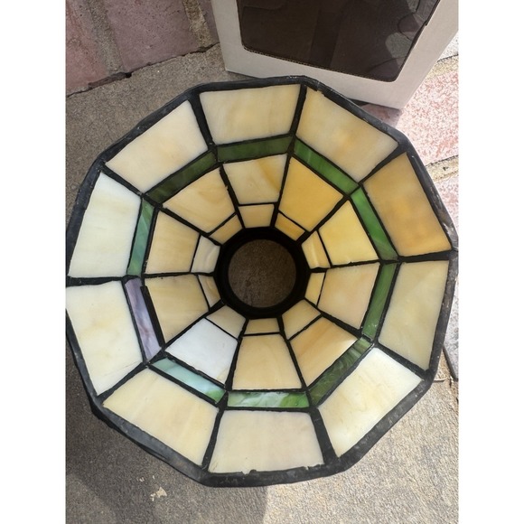 Tiffany Style Stained Glass Ceiling Chandelier Sconce Light Shade Arts & Craft - Picture 2 of 4